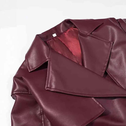 Veste en cuir pour femme : L'élégance chic au féminin